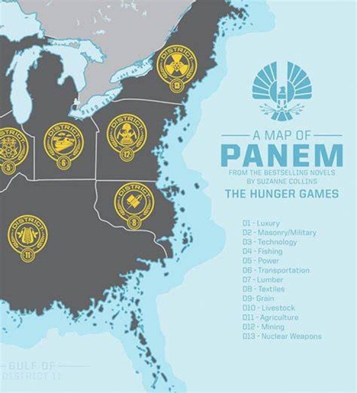 Hunger Games Map: A Comprehensive Guide to the Dystopian World