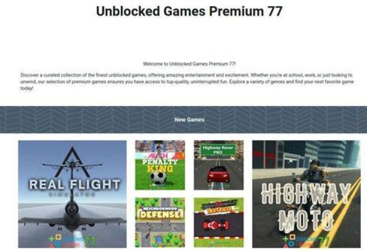 Unblocked 77: Your Ultimate Guide to Entertainment and Learning